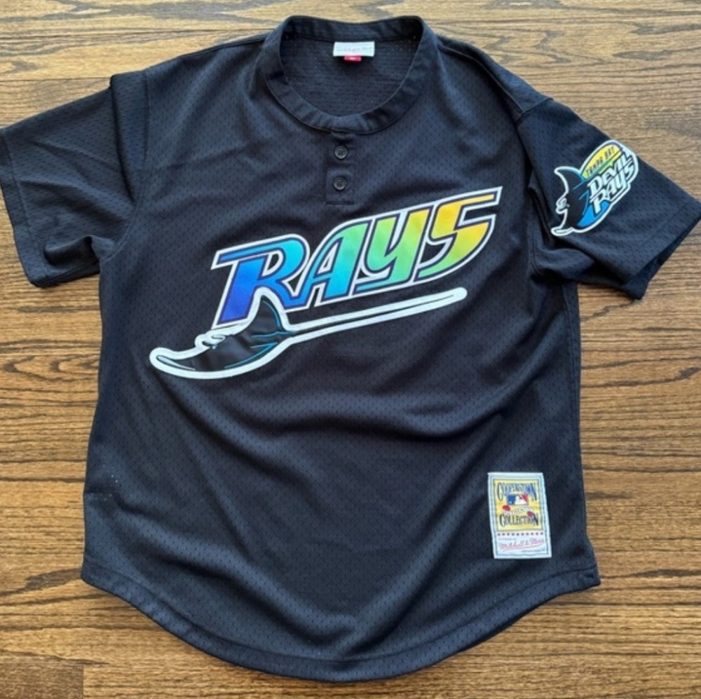 Mitchell & Ness Tampa Bay Rays Wade Boggs Jersey